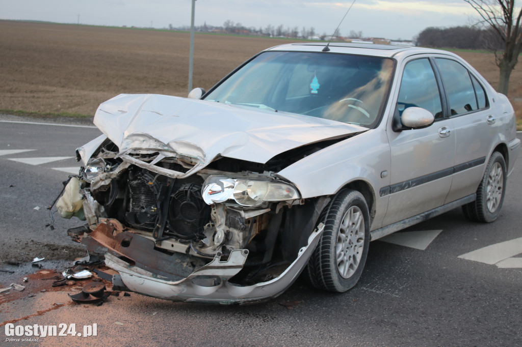 Wypadek na drodze krajowej K12