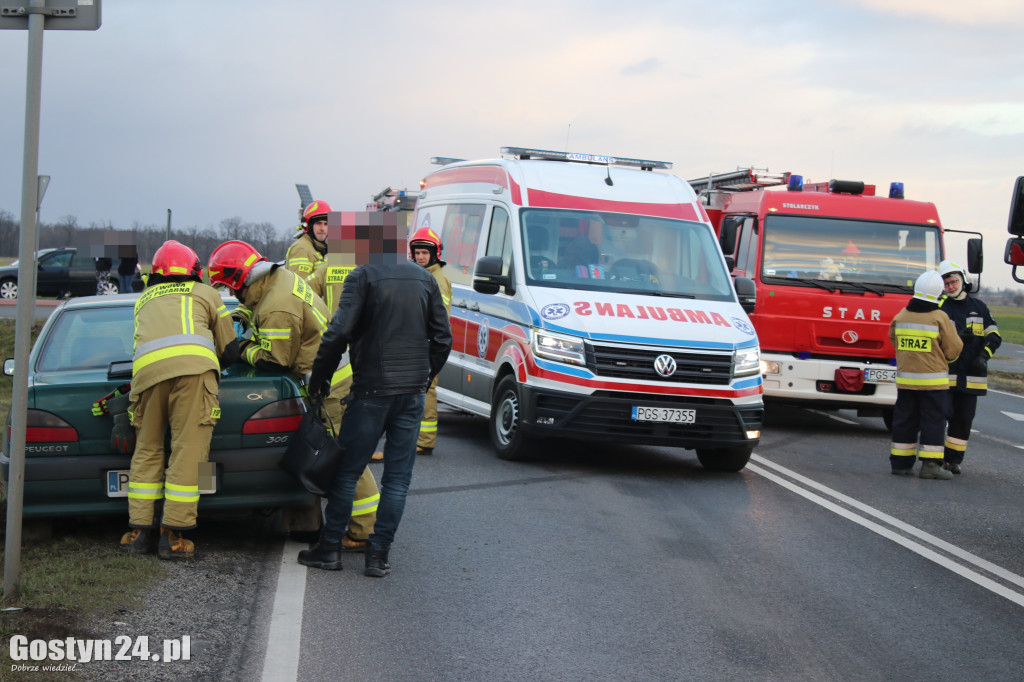 Wypadek na drodze krajowej K12