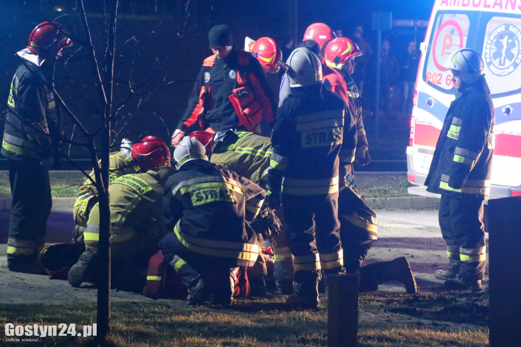 Zderzenie dwóch osobówek w Krzemieniewie