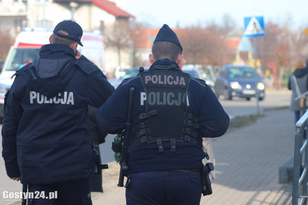 Potrącenie na pasach w centrum Gostynia
