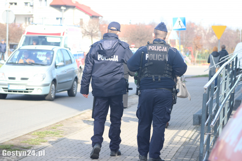 Potrącenie na pasach w centrum Gostynia