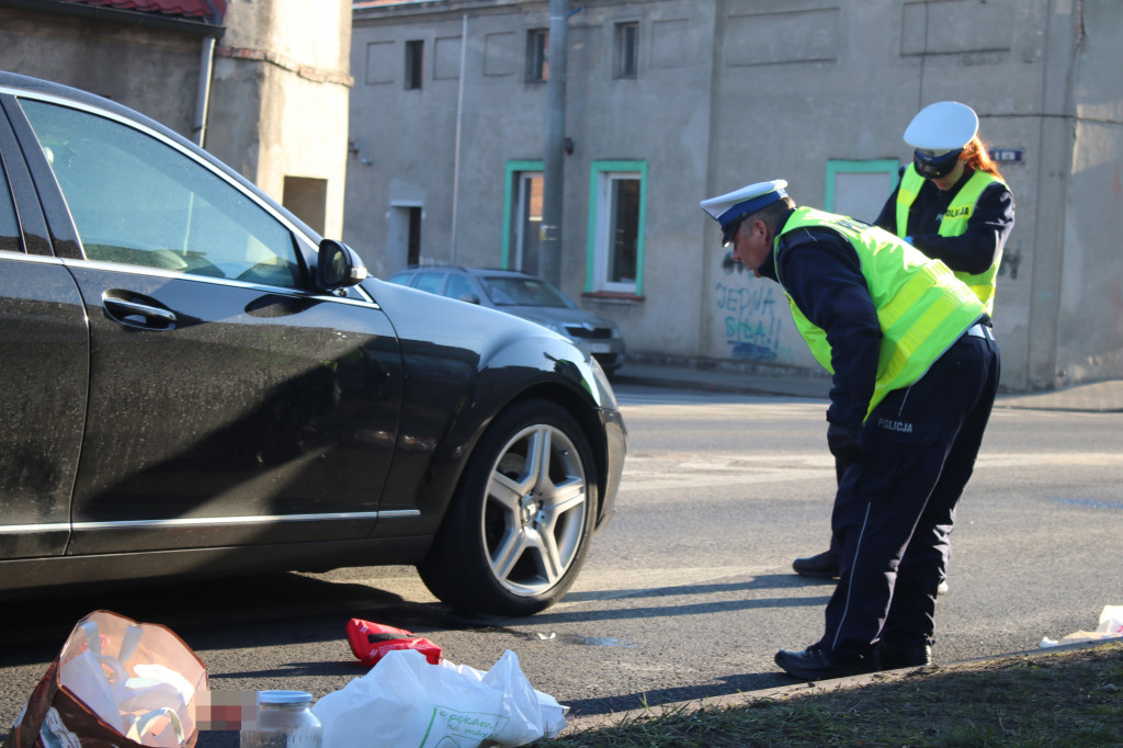 Potrącenie na przejściu dla pieszych w Gostyniu
