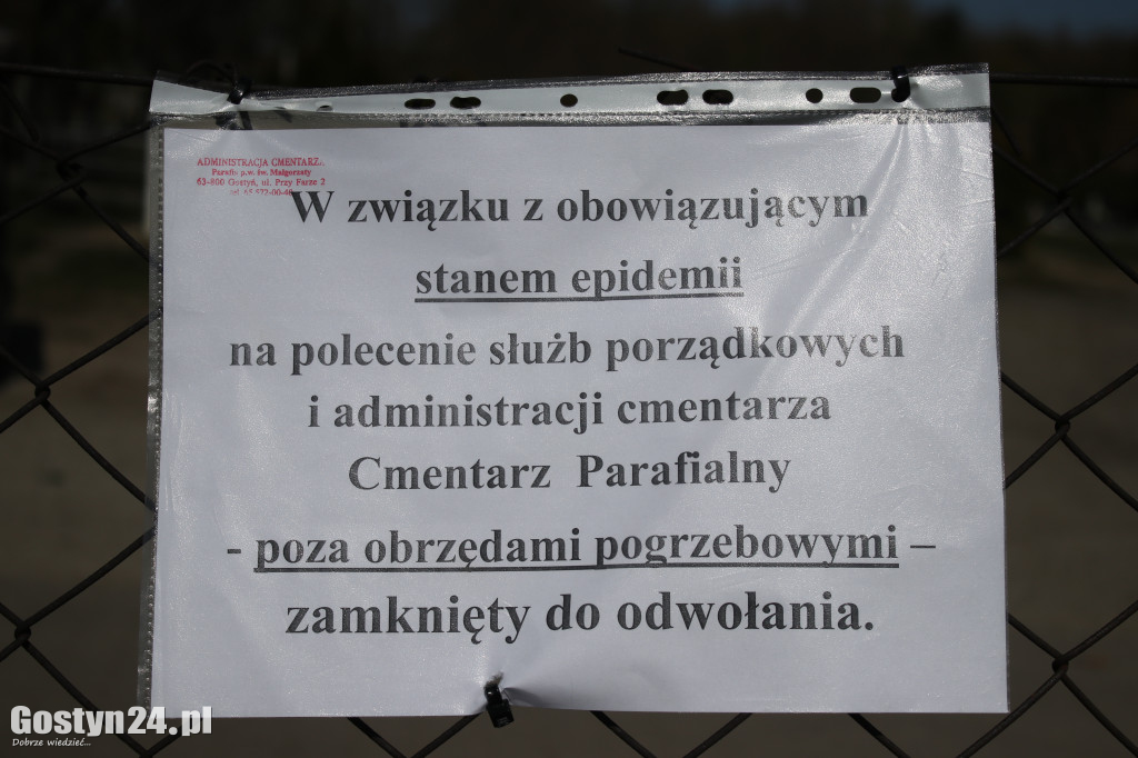 Cmentarz zamknięty do odwołania. To koniec...