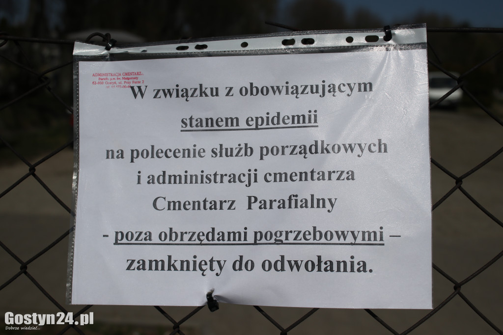 Cmentarz zamknięty do odwołania. To koniec...