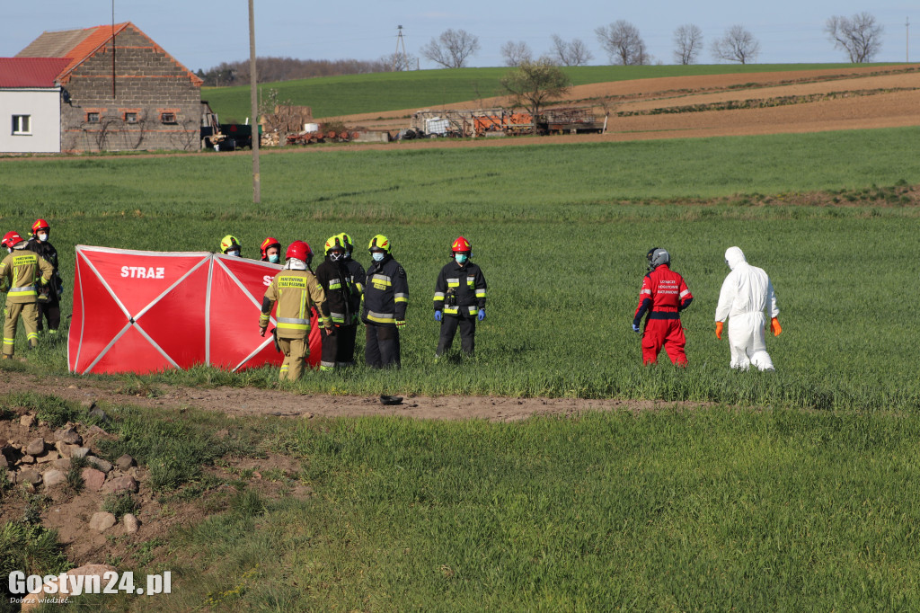 Śmiertelny wypadek na drodze Gostyń-Krobia