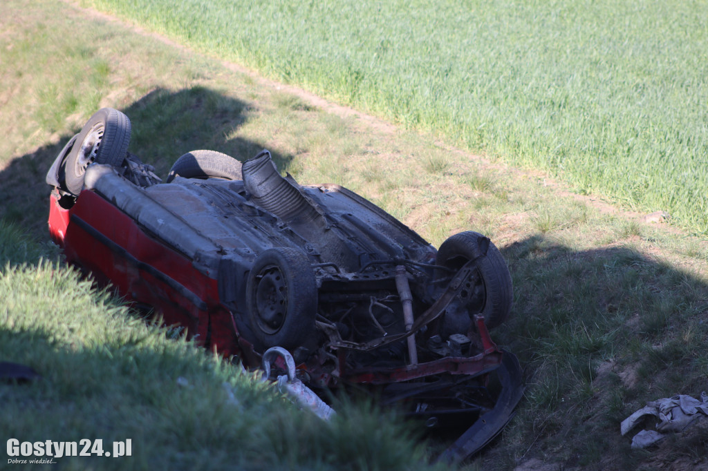 Śmiertelny wypadek na drodze Gostyń-Krobia