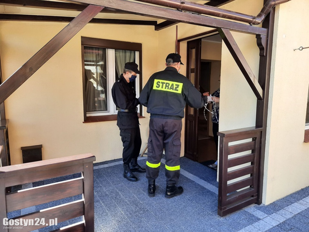 Akcja Maseczka dla Seniora w Gostyniu