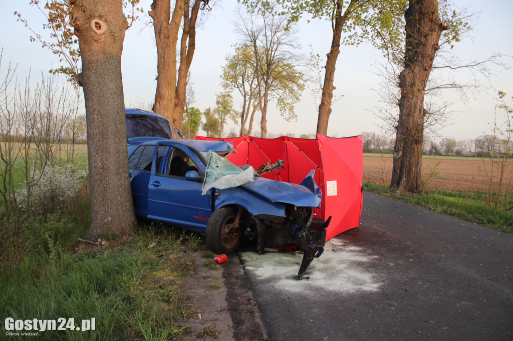 Śmiertelny wypadek na trasie Skoraszewice-Gogolewo