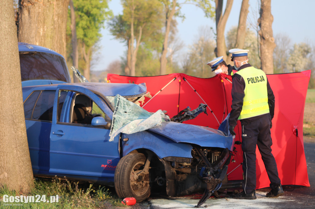 Śmiertelny wypadek na trasie Skoraszewice-Gogolewo