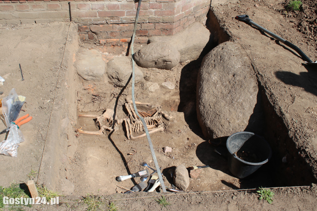 Archeolodzy w kościele w Domachowie