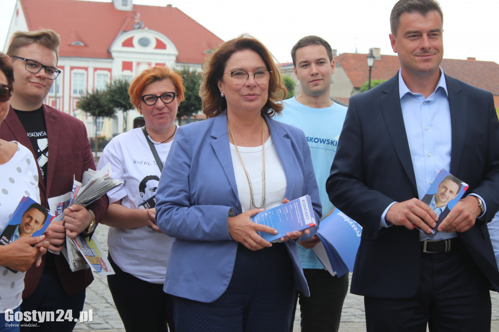 Małgorzata Kidawa - Błońska w Gostyniu