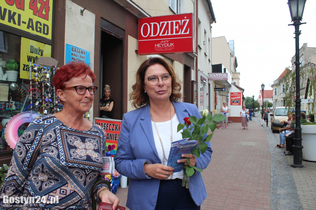 Małgorzata Kidawa - Błońska w Gostyniu