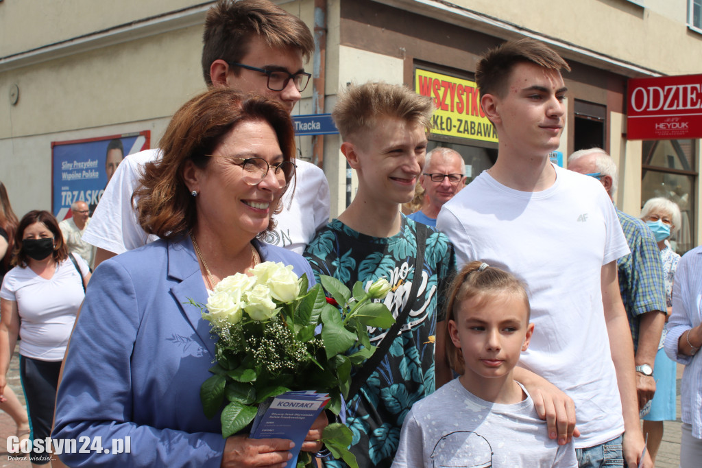 Małgorzata Kidawa - Błońska w Gostyniu