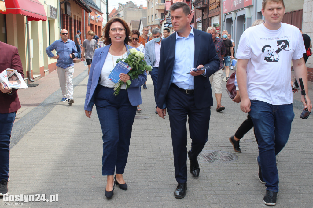 Małgorzata Kidawa - Błońska w Gostyniu