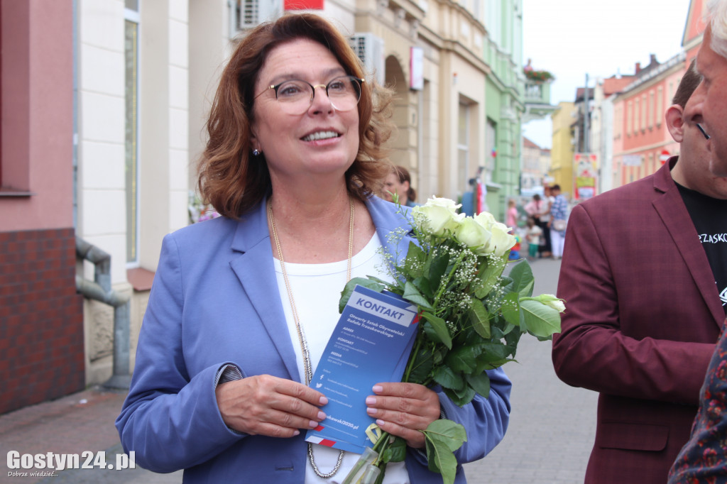 Małgorzata Kidawa - Błońska w Gostyniu