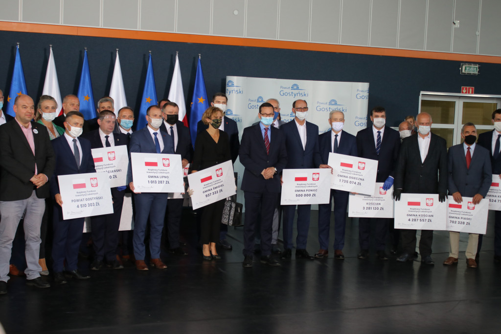 Wizyta premiera Mateusza Morawieckiego w Gostyniu