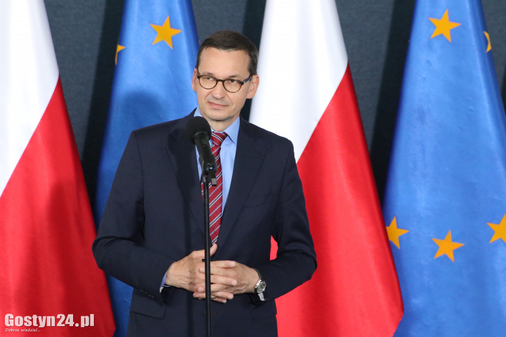 Wizyta premiera Mateusza Morawieckiego w Gostyniu