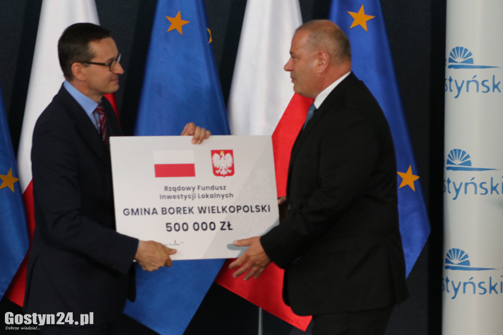 Wizyta premiera Mateusza Morawieckiego w Gostyniu