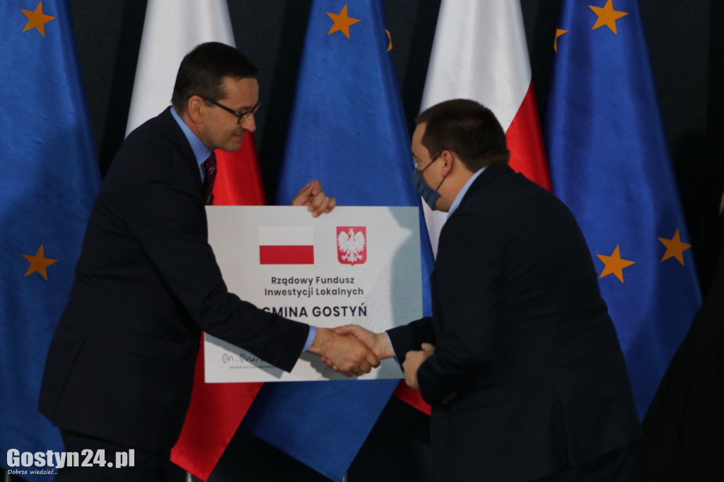Wizyta premiera Mateusza Morawieckiego w Gostyniu