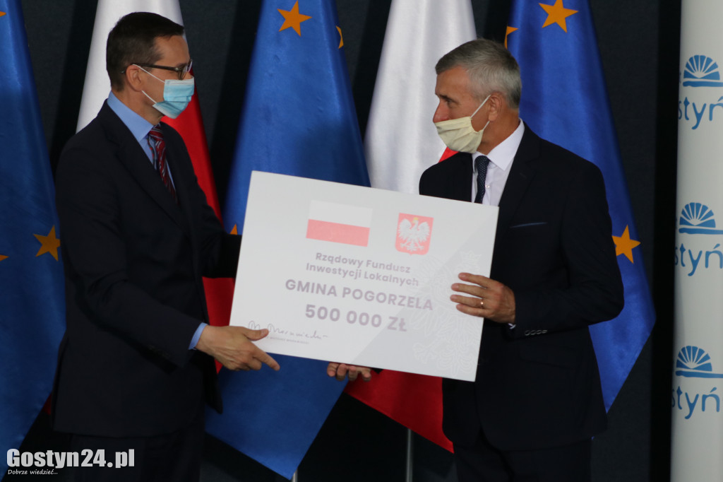 Wizyta premiera Mateusza Morawieckiego w Gostyniu