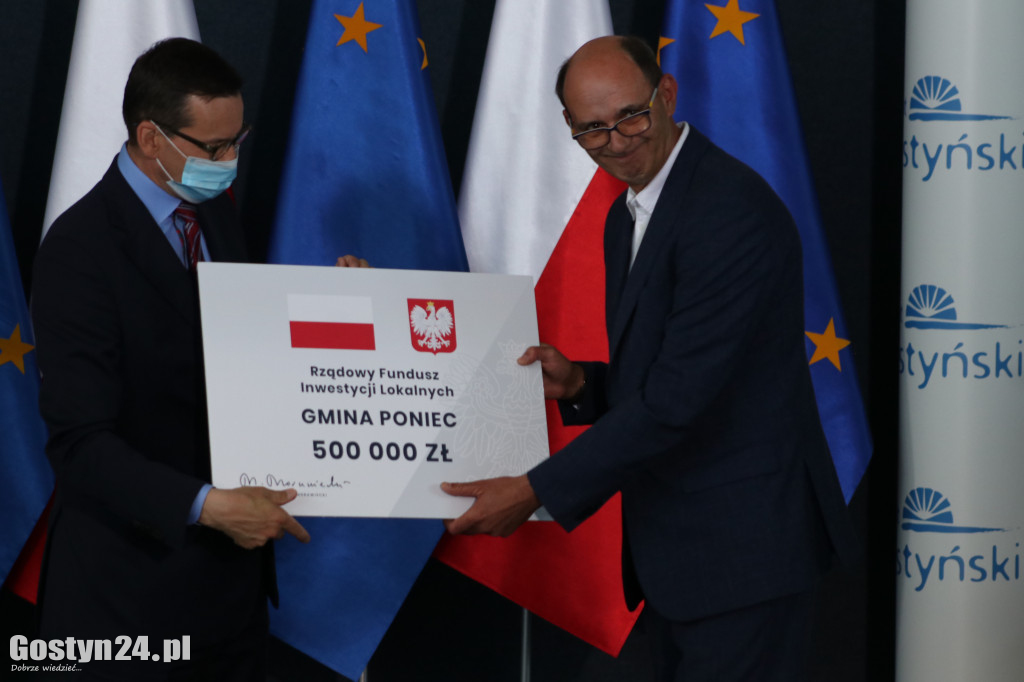 Wizyta premiera Mateusza Morawieckiego w Gostyniu