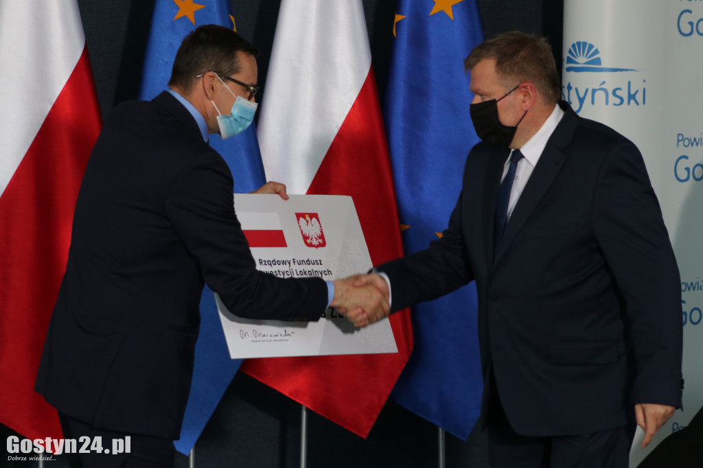 Wizyta premiera Mateusza Morawieckiego w Gostyniu