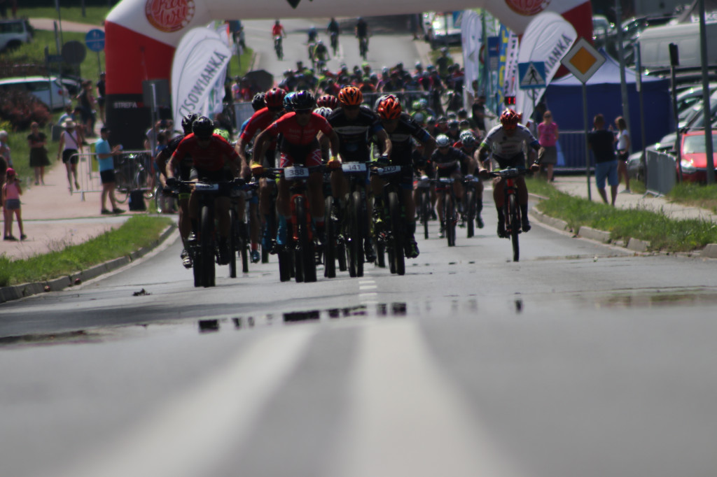 Wyścig MTB w Gostyniu - trzecia seria