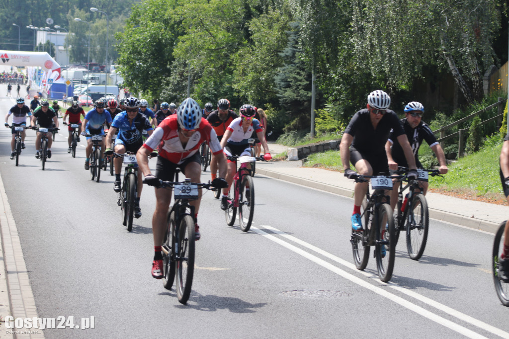 Wyścig MTB w Gostyniu - trzecia seria