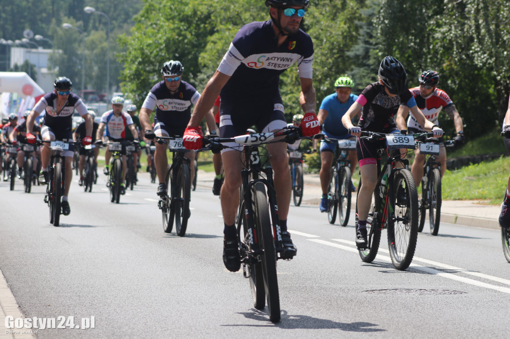 Wyścig MTB w Gostyniu - trzecia seria