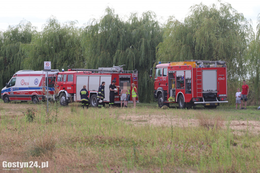 27-latek utonął na tzw. cegielni w Pępowie