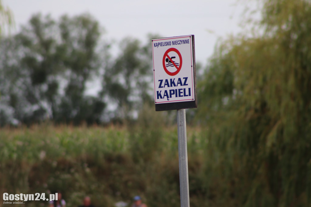 27-latek utonął na tzw. cegielni w Pępowie