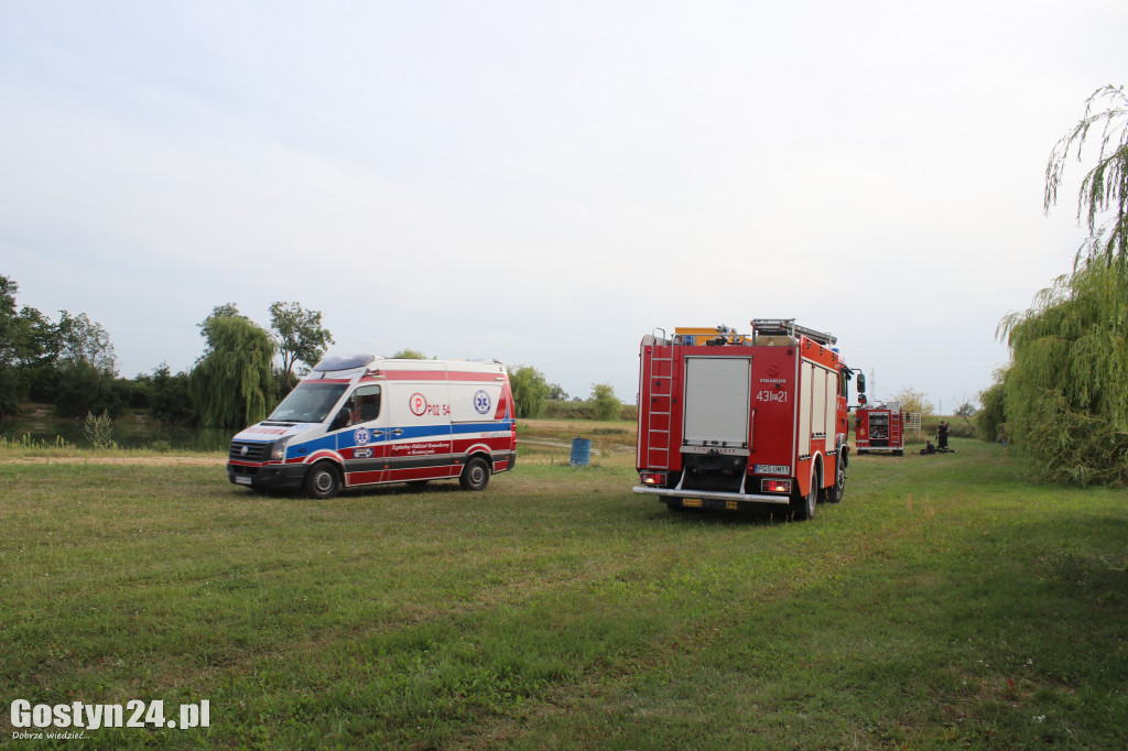 27-latek utonął na tzw. cegielni w Pępowie