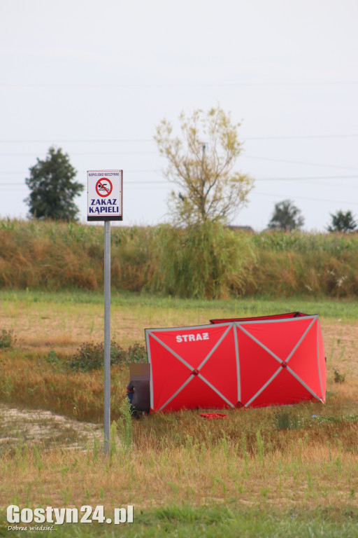 27-latek utonął na tzw. cegielni w Pępowie