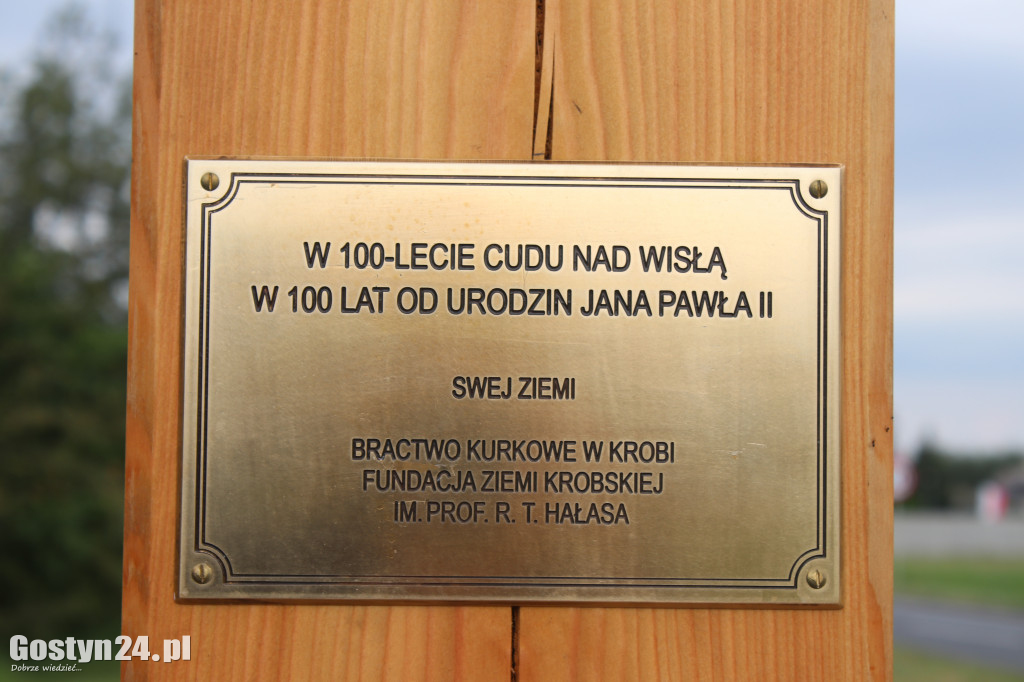 Poświęcenie Monumentu Przełomu w Krobi