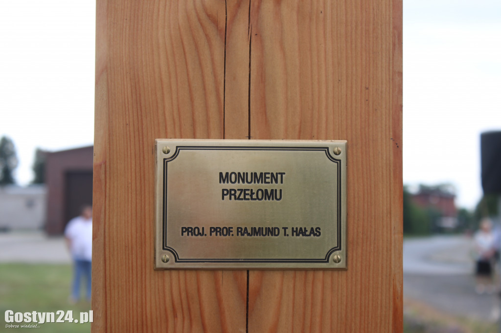 Poświęcenie Monumentu Przełomu w Krobi