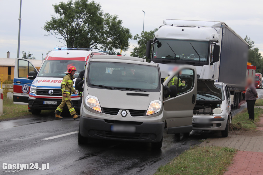 Zdarzenie na ul. Poznańskiej w Gostyniu