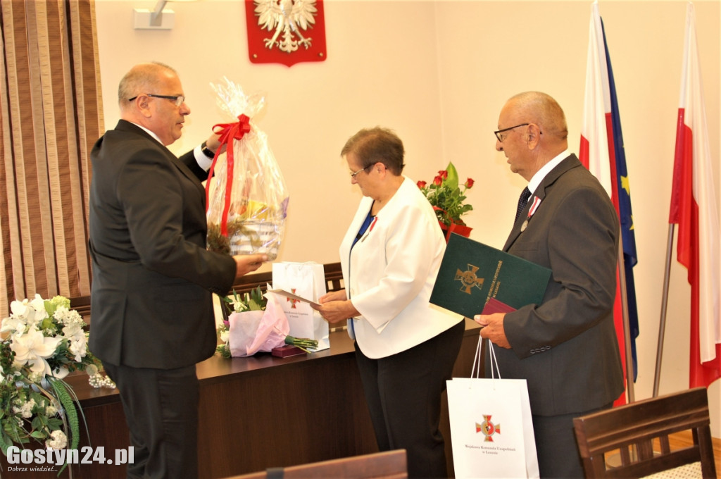 Medale ministra dla małżeństwa z Borku Wlkp