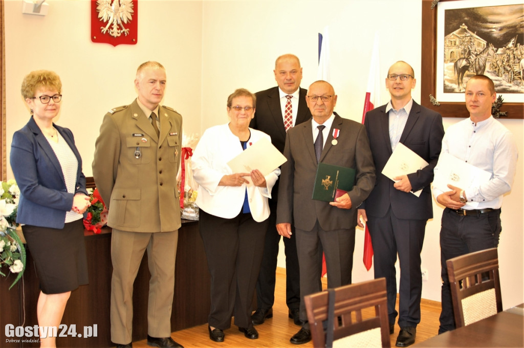 Medale ministra dla małżeństwa z Borku Wlkp