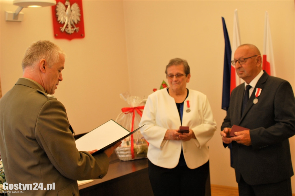 Medale ministra dla małżeństwa z Borku Wlkp