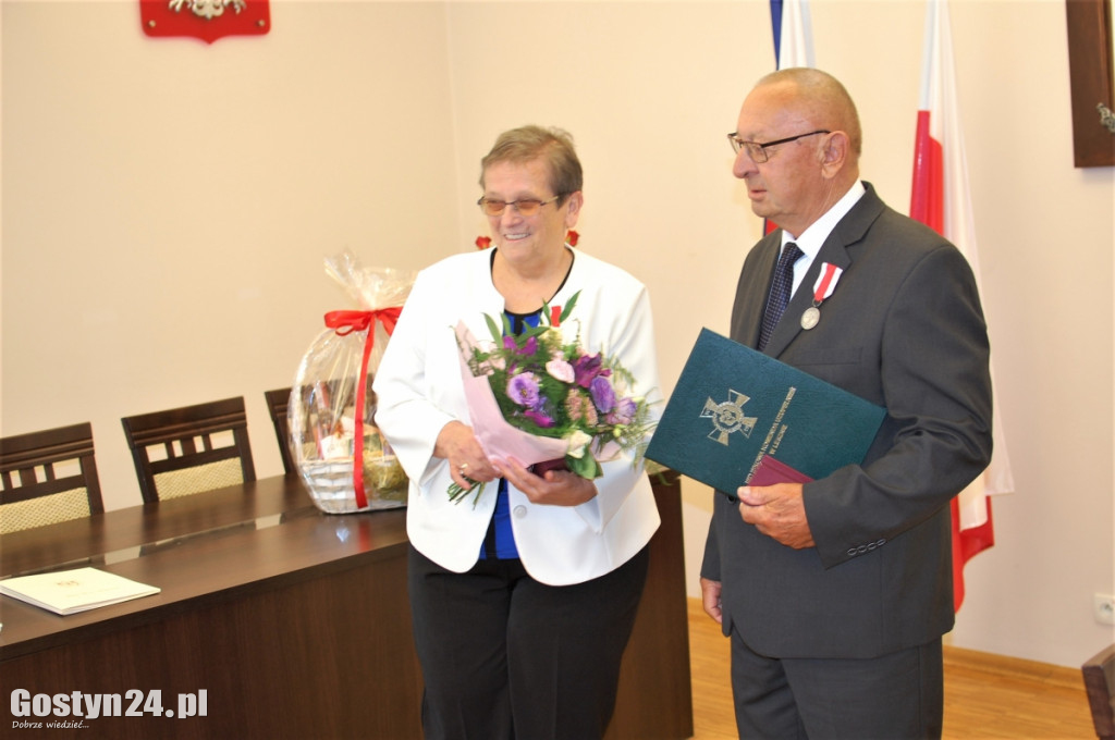 Medale ministra dla małżeństwa z Borku Wlkp