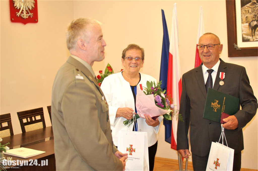 Medale ministra dla małżeństwa z Borku Wlkp