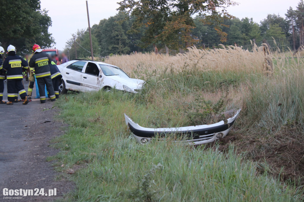 Zdarzenie drogowe w na trasie Siedmiorogów I - Karolew