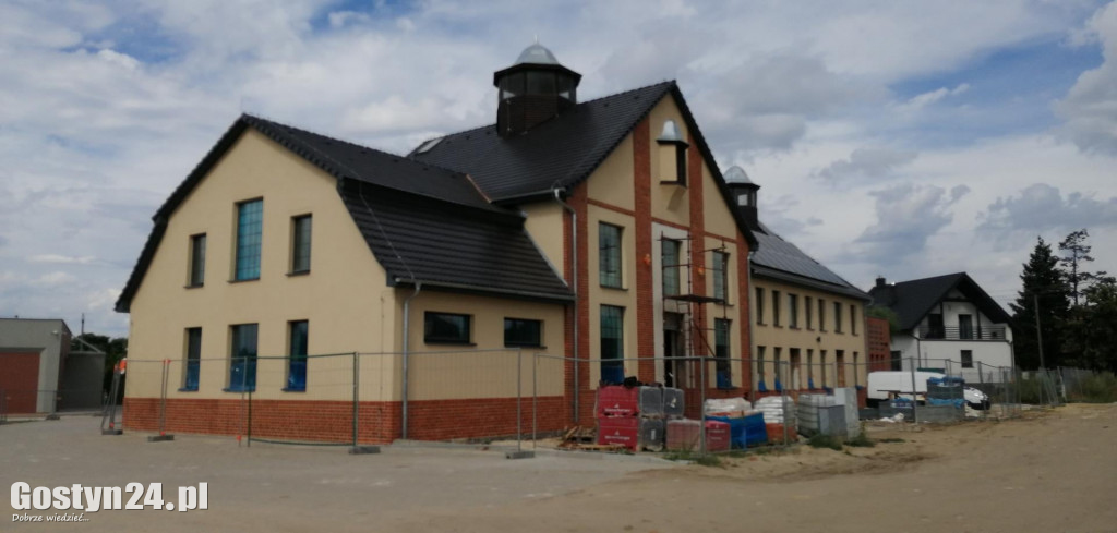Remont budynku starej gazowni w Krobi
