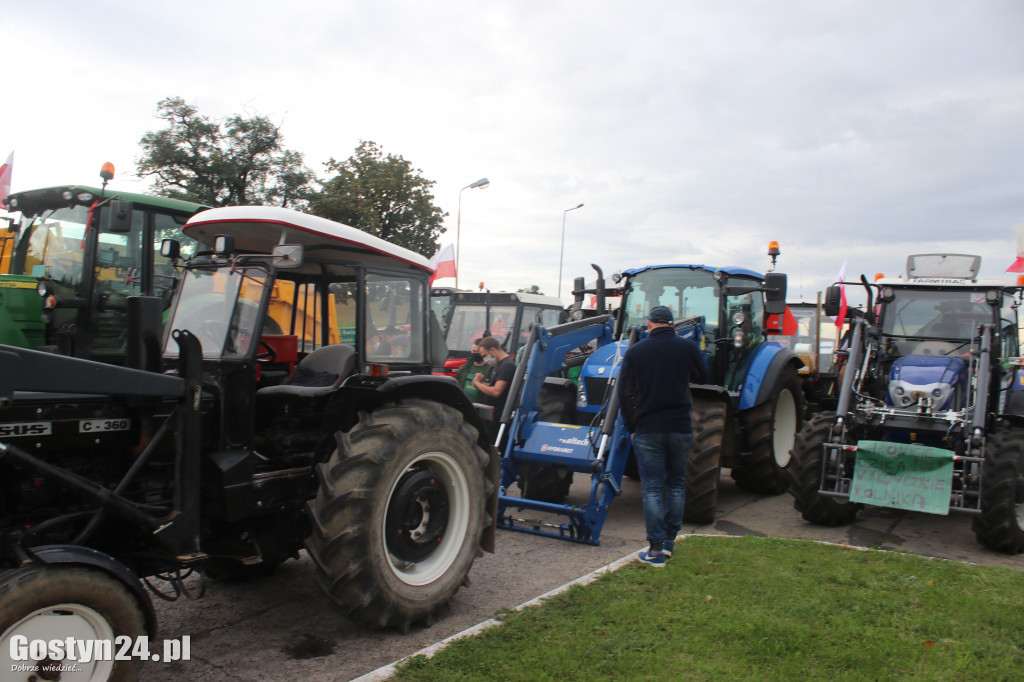 Protest rolników w powiecie gostyńskim