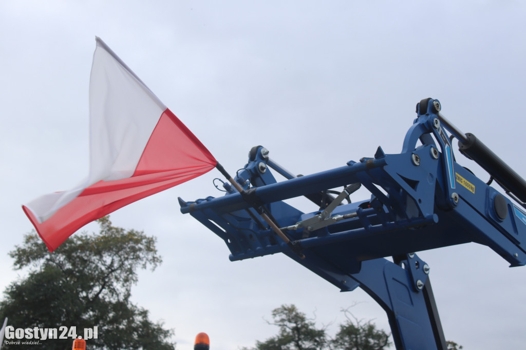 Protest rolników w powiecie gostyńskim