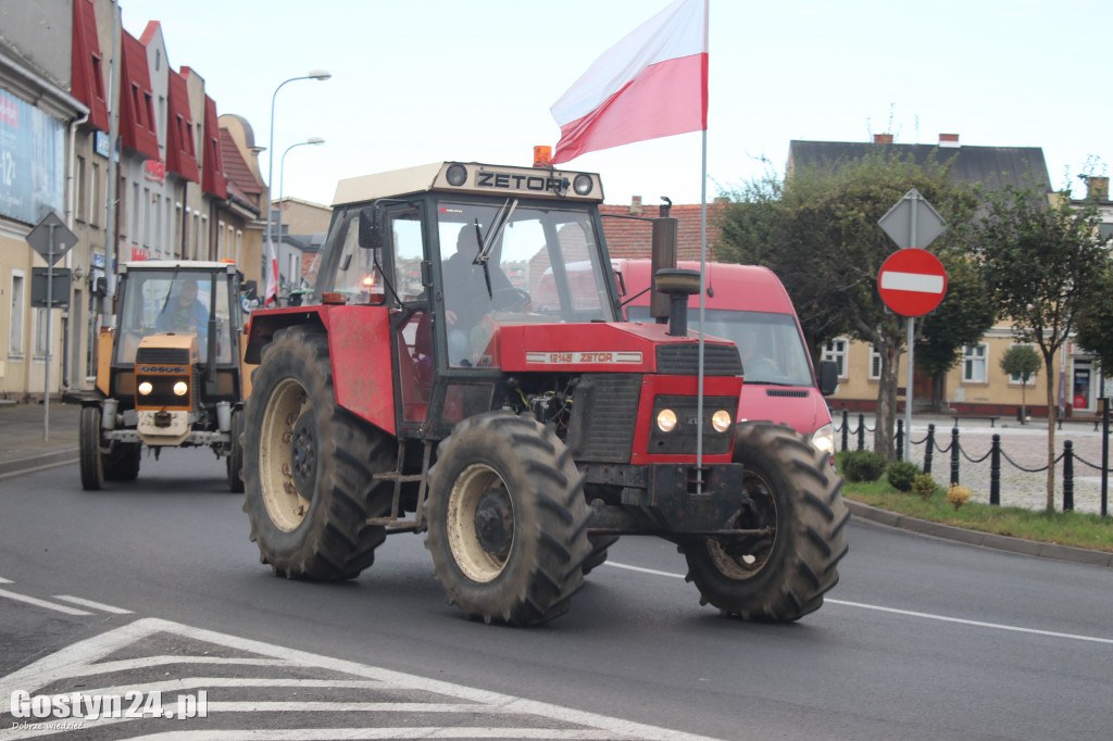 Protest rolników w powiecie gostyńskim