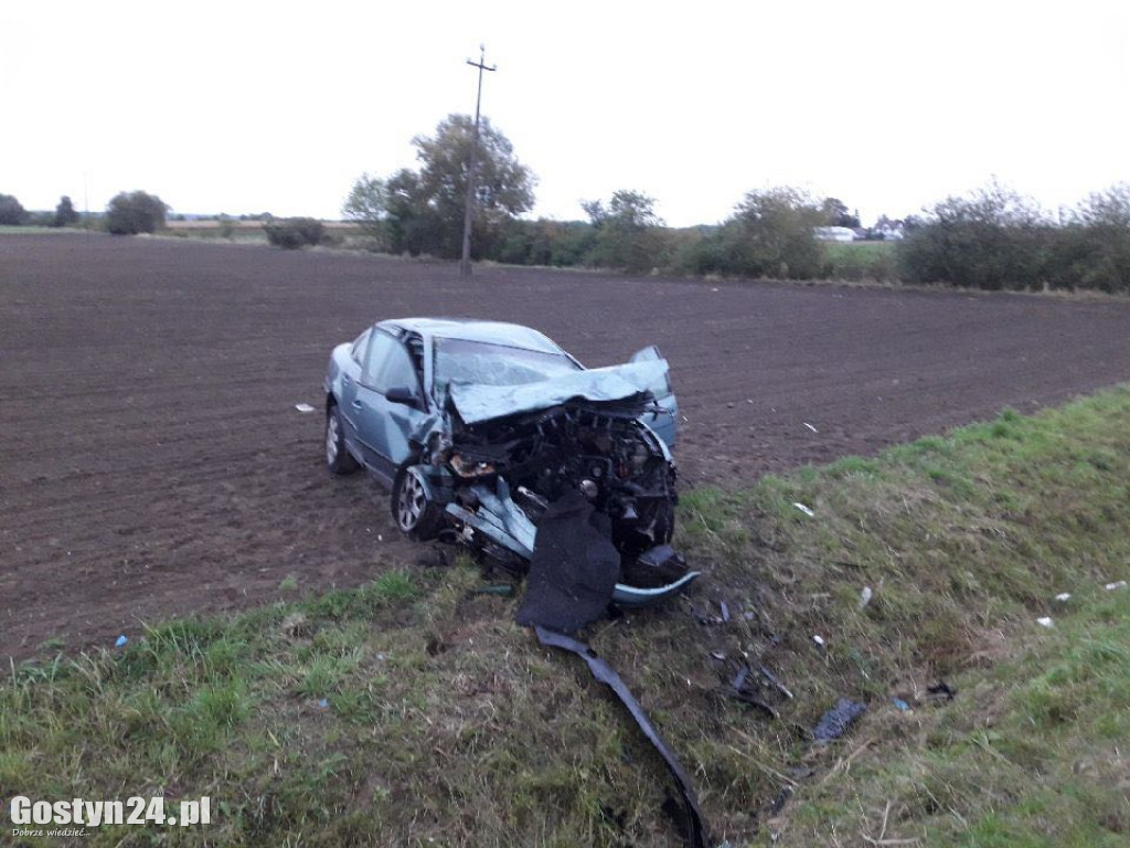 Wypadek na trasie Janiszewo-Pomykowo