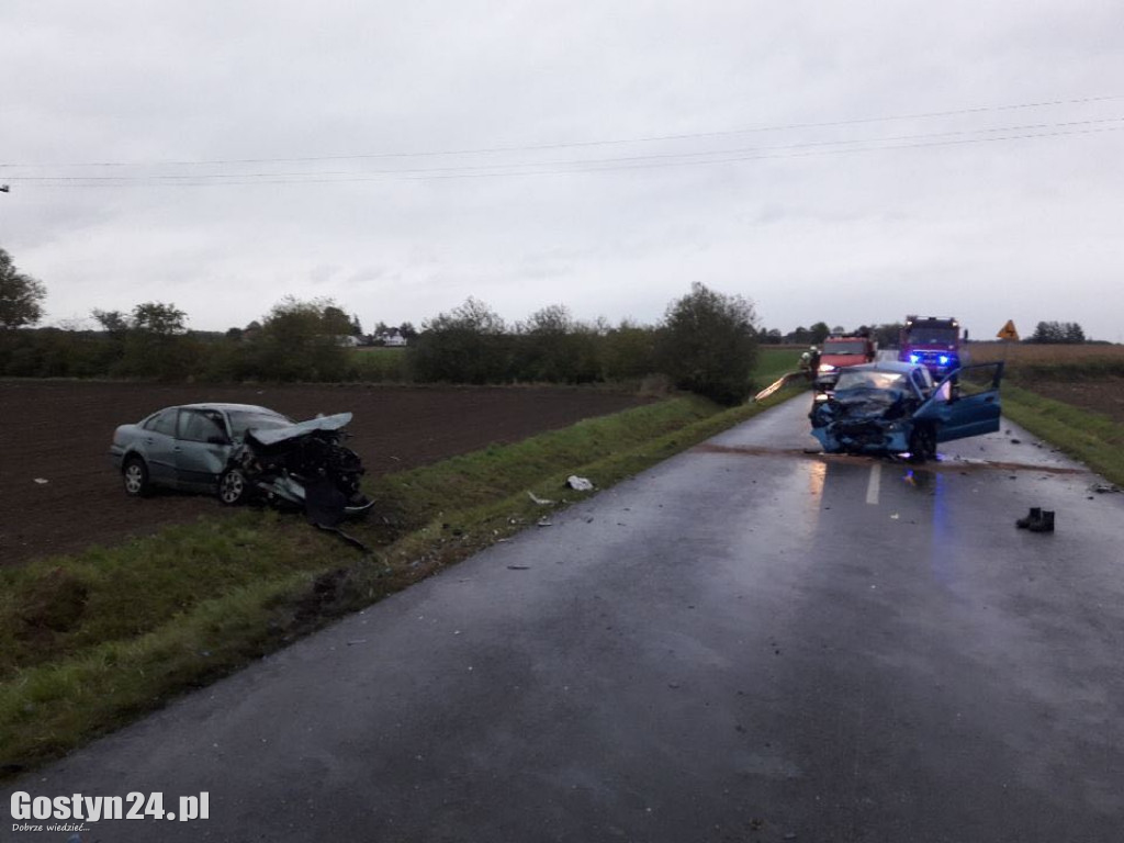 Wypadek na trasie Janiszewo-Pomykowo