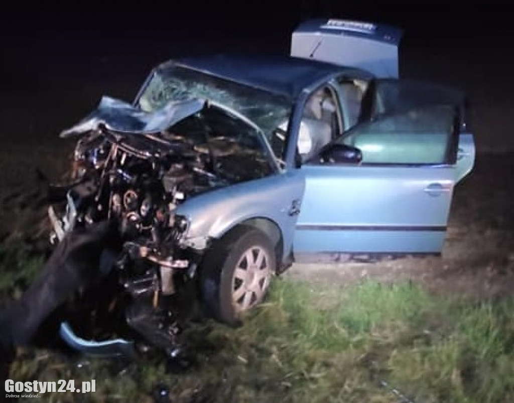 Wypadek na trasie Janiszewo-Pomykowo
