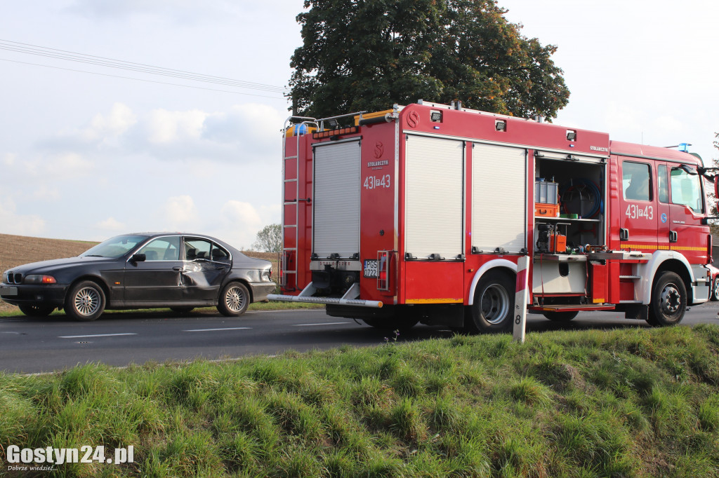 Śmiertelny wypadek na trasie Gostyń - Krobia